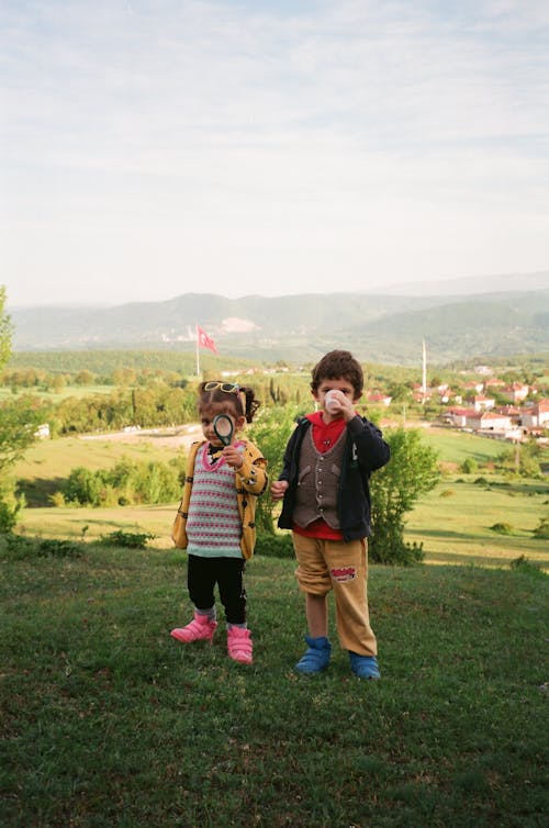 Kostenloses Stock Foto zu analog, analoge fotografie, blick auf die berge