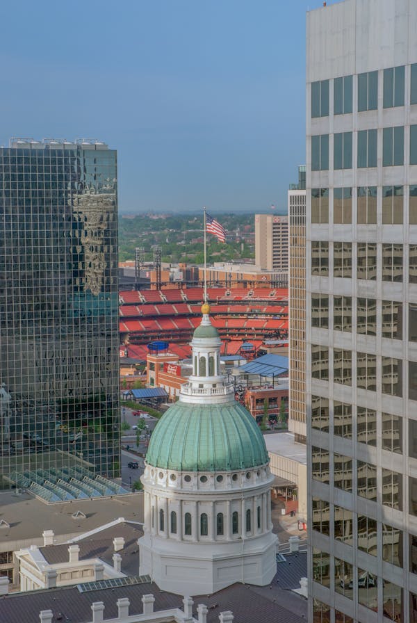 The Famous Old St. Louis County Courthouse in Missouri