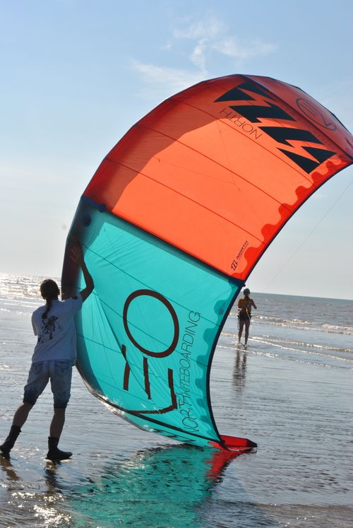 Free stock photo of kiteboarding Stock Photo