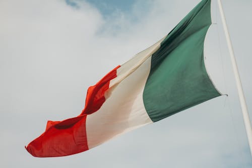 Free stock photo of italy, red green