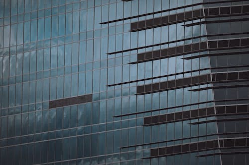 A Building with Glass Windows