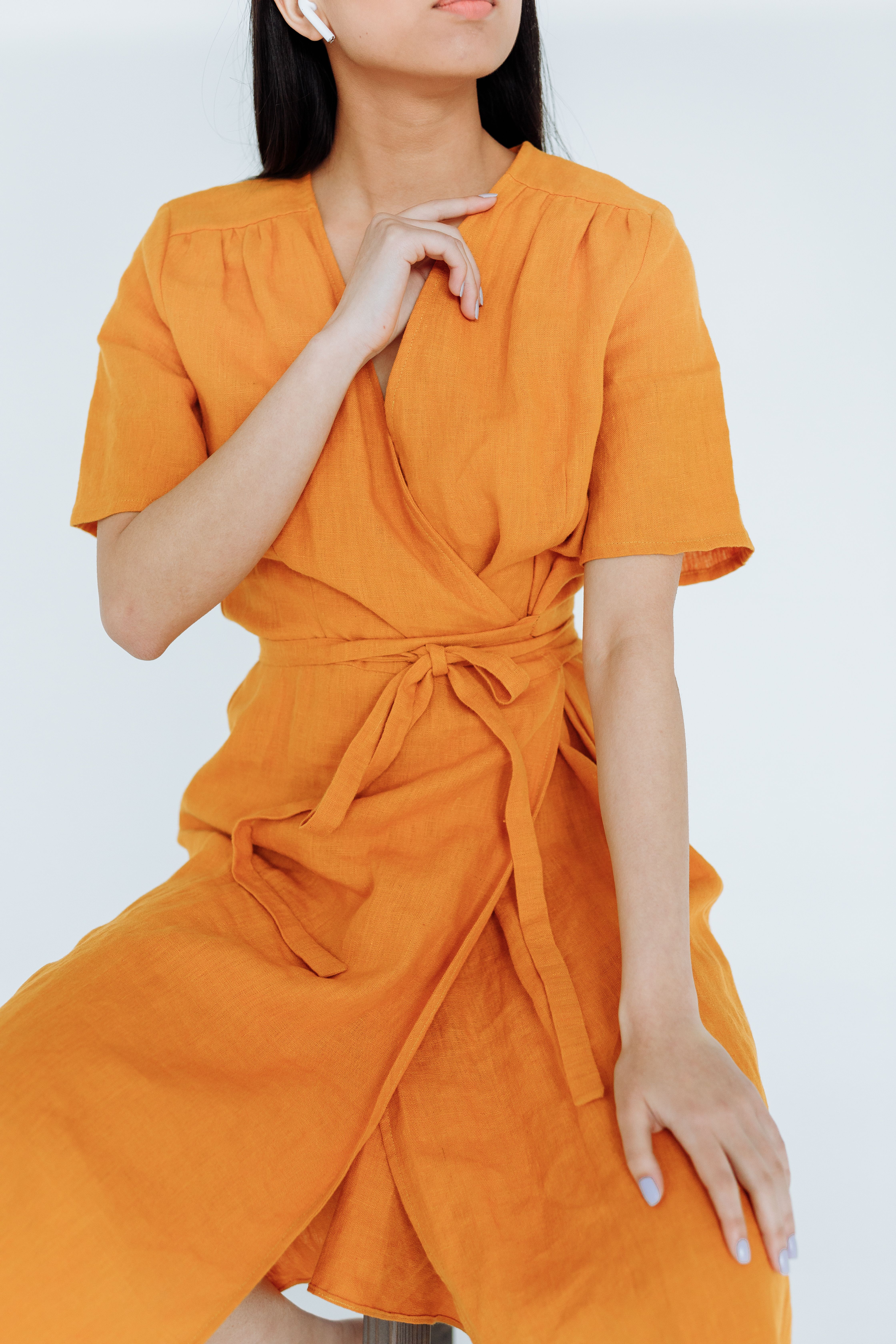 Vestido Wrap Curto