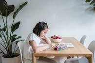 Free stock photo of adult, breakfast, chair