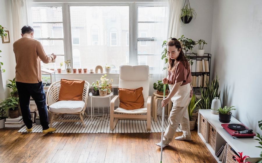 Behind the scenes of a cleaning visit