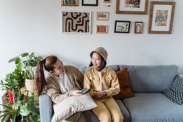 A mother and daughter in a quiet moment at home. Photo by Annushka Ahuja on Pexels