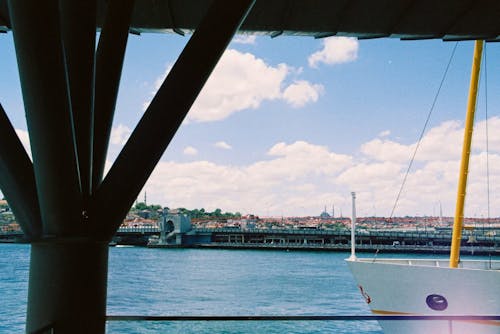 Boats in the Sea Harbor