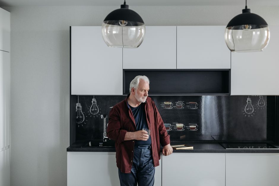 Een slimme oven met een touchscreeninterface. Een slimme oven met een touchscreeninterface.