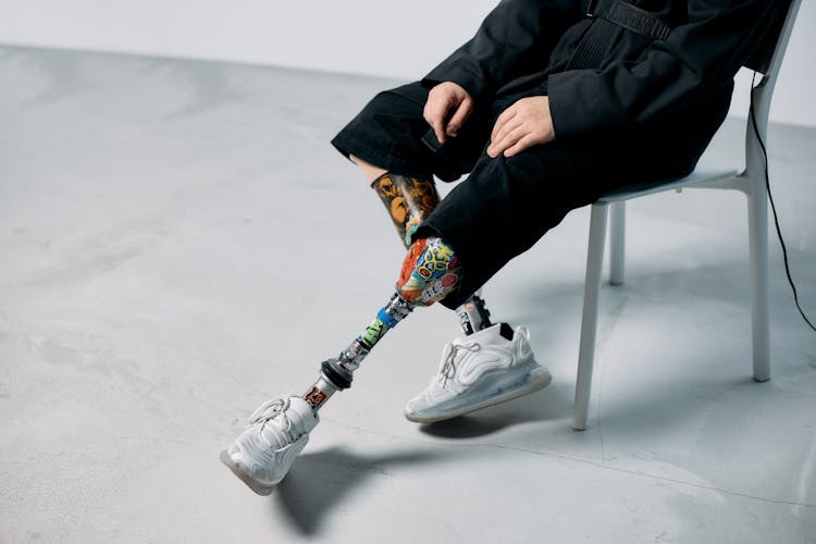 Photo Of Man With Prosthetic Legs