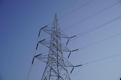 Gratis stockfoto met elektriciteit, elektrische toren, toren