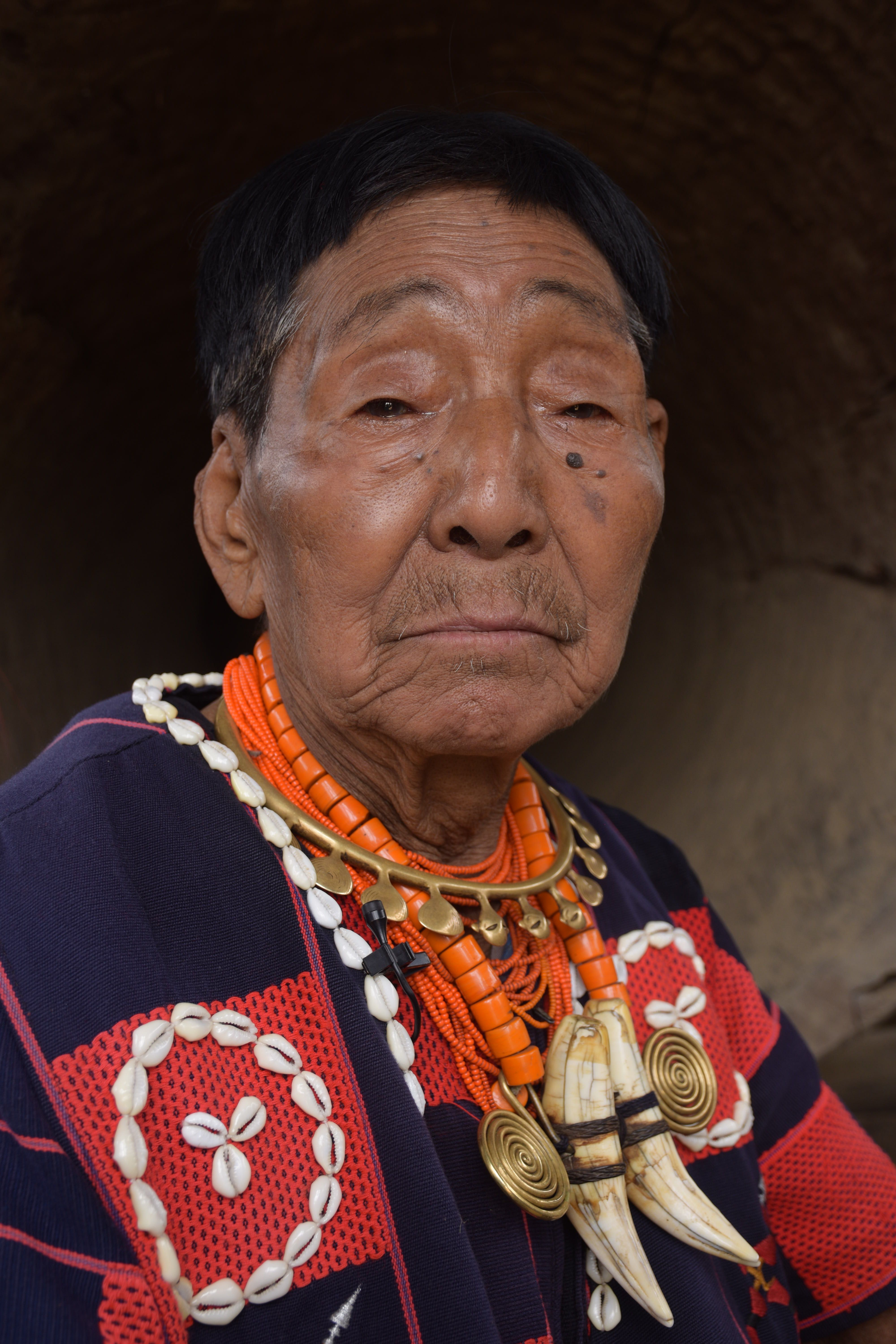 A Portrait of an Elderly Man in an Ethnic Outfit · Free Stock Photo