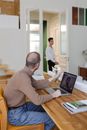 Free stock photo of adult, at home, at table