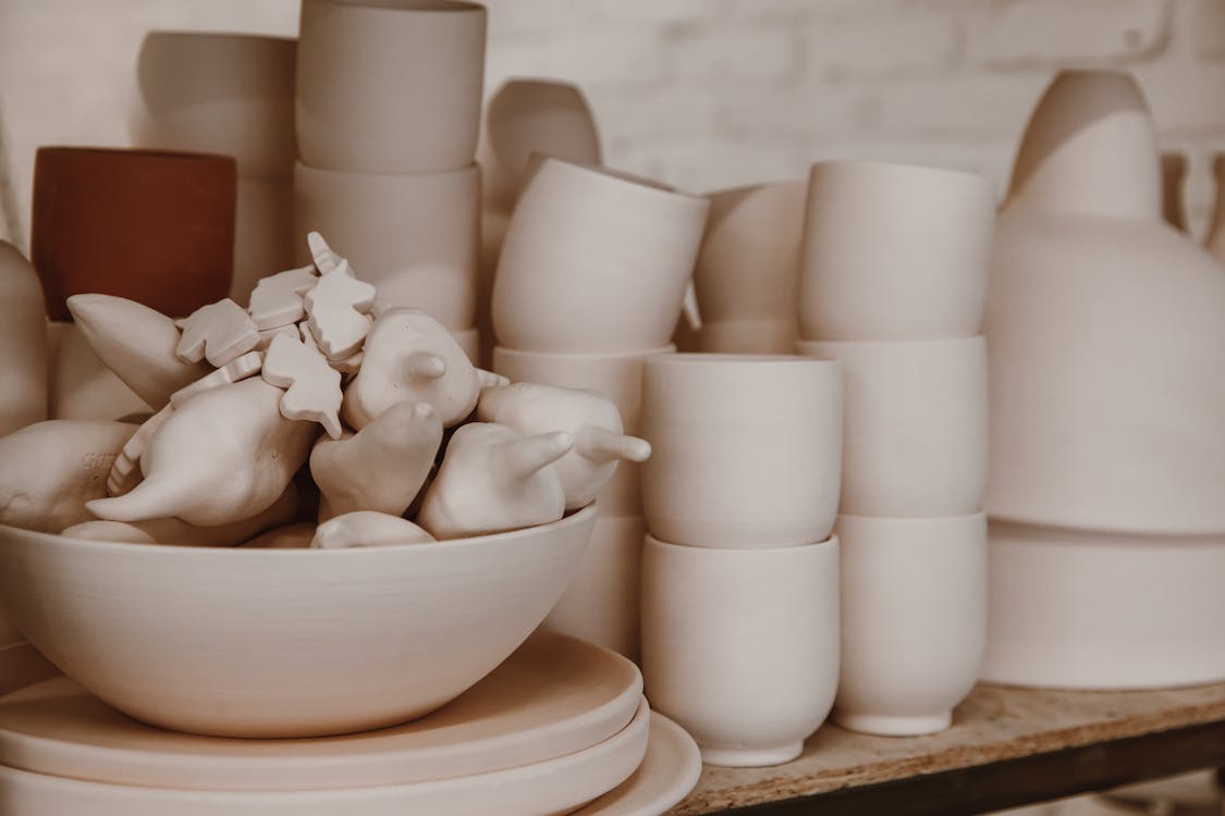 Free Raw Clay Pottery Stock Photo