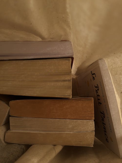 Close-Up Shot of Book