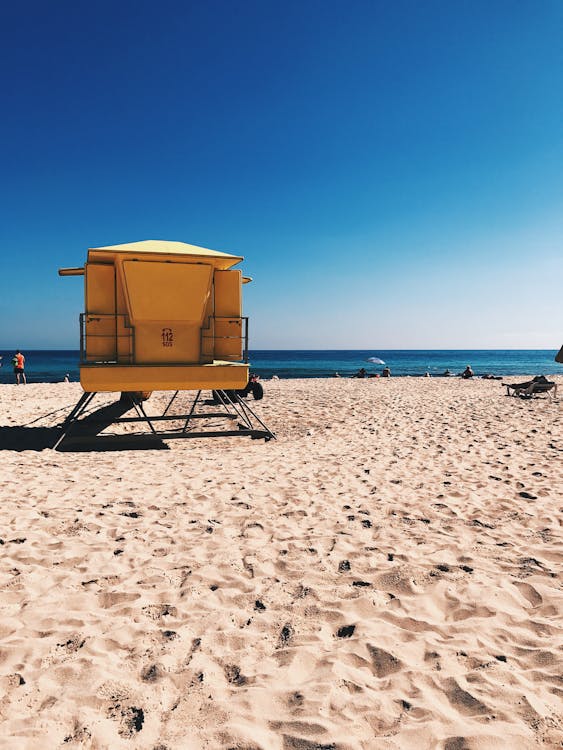 Lifeguard Tower at the Beach