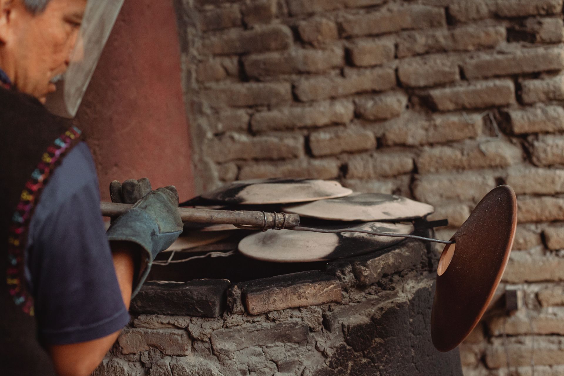 A Man Making a Ceramic Pot