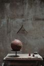 Brown Wooden Round Table Decor