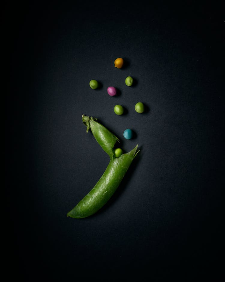 Snap Pea On The Table