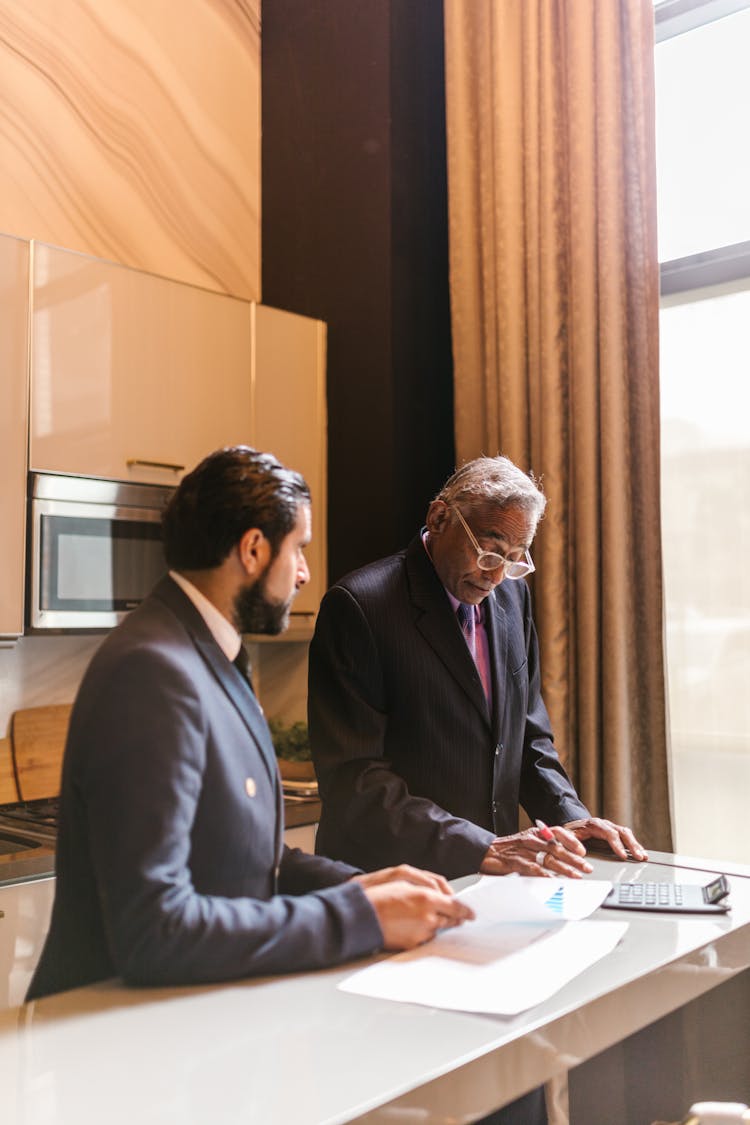 Men Working In A Hotel 