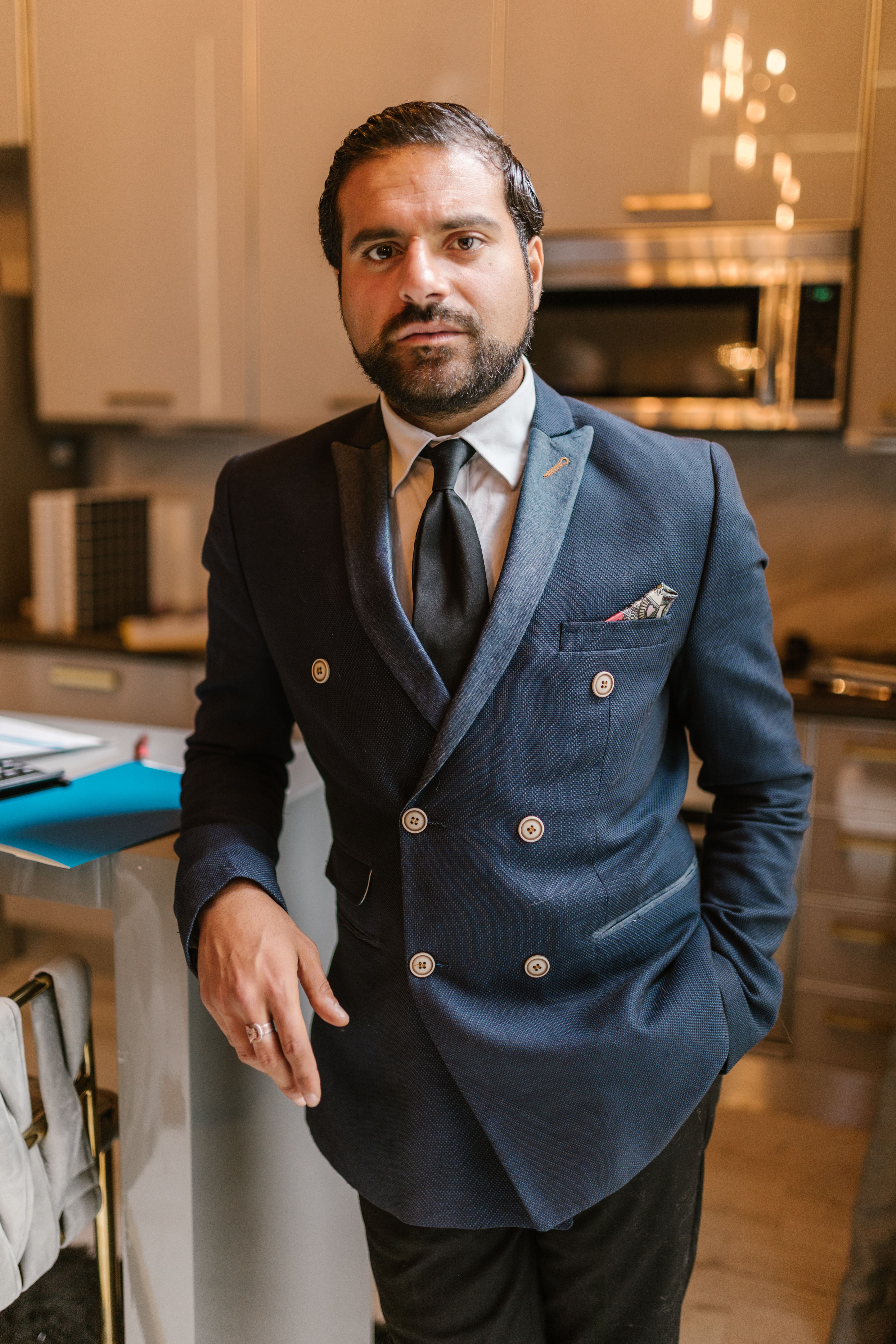 A Man in Blue Suit Jacket · Free Stock Photo