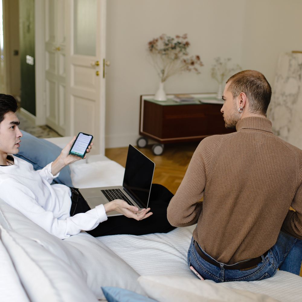 Ipswich — movers delivering furniture from a van
