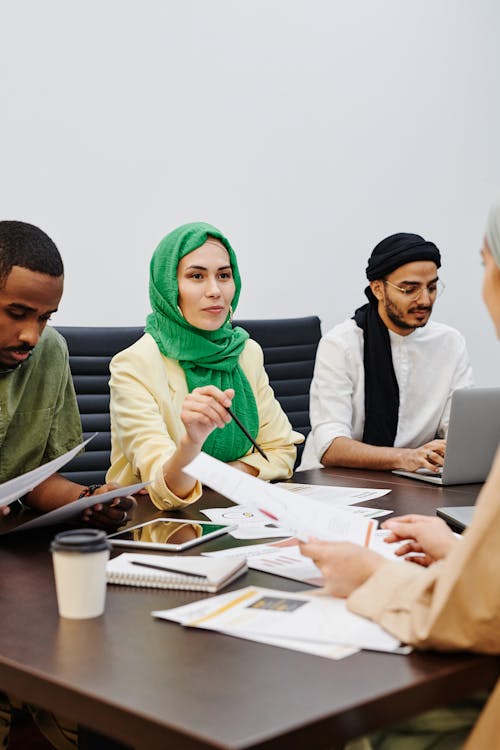 Office Team Having a Meeting