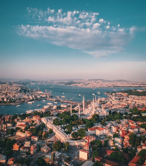 Photos gratuites de dinde, Istanbul, mosquée bleue