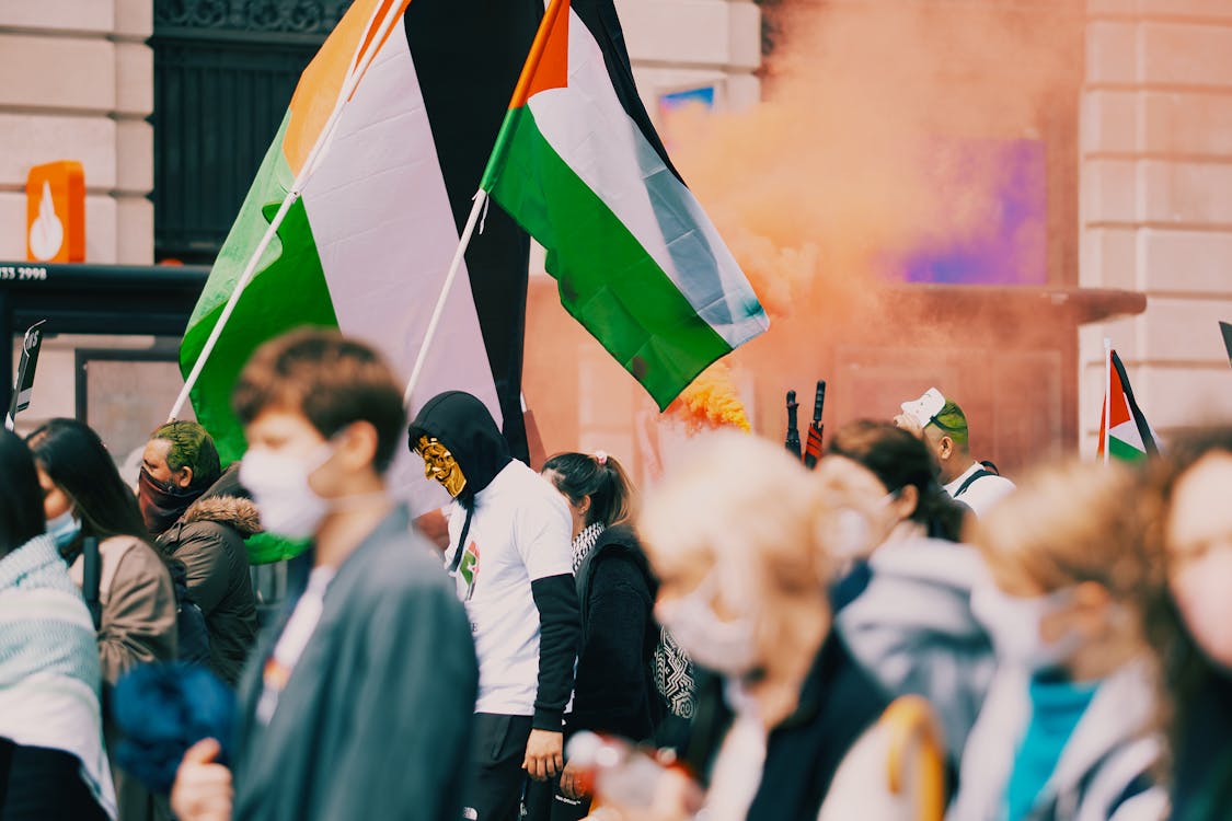 Immagine gratuita di bandiera, bandiera della palestina, bandiera palestinese