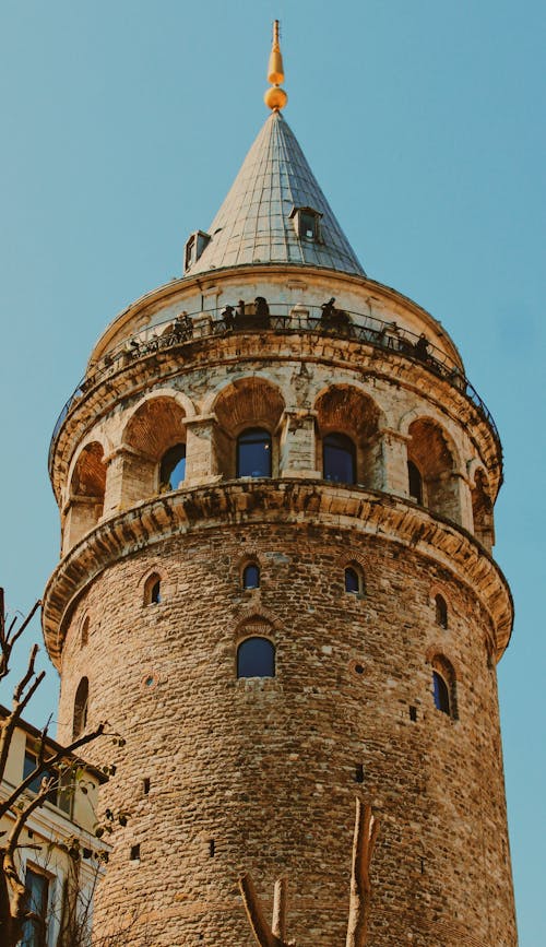 イスタンブール, ガラタ塔, ランドマークの無料の写真素材