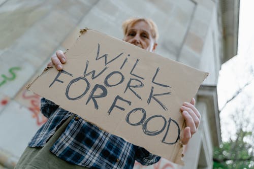 乞丐, 低角度拍攝, 失业的 的 免费素材图片