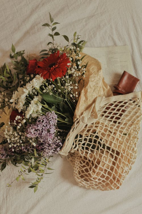Gratis stockfoto met bloeiend, bloemstuk, boeket bloemen