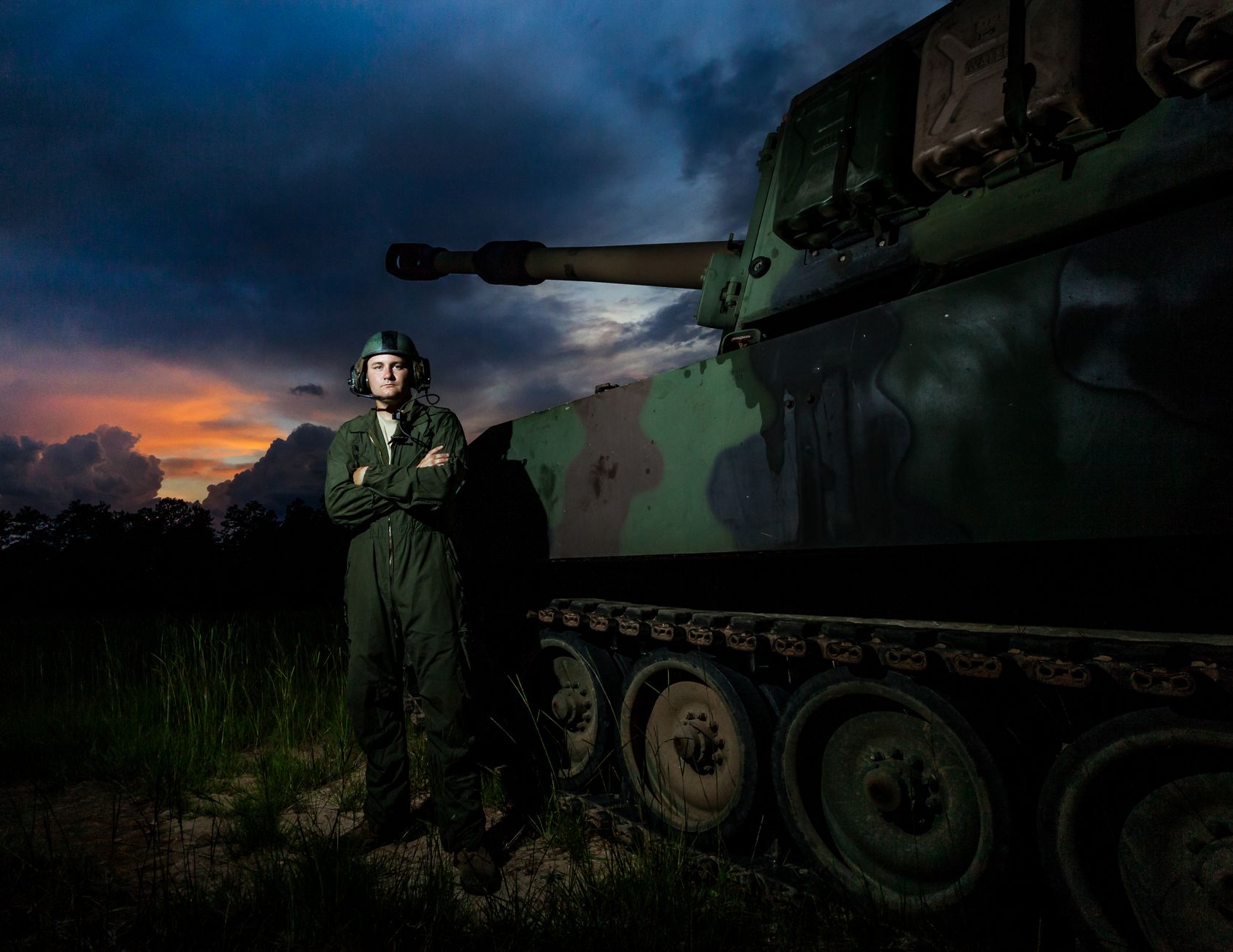 Strikes Night Soldier