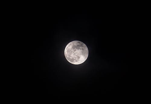 달, 달빛, 밤의 무료 스톡 사진