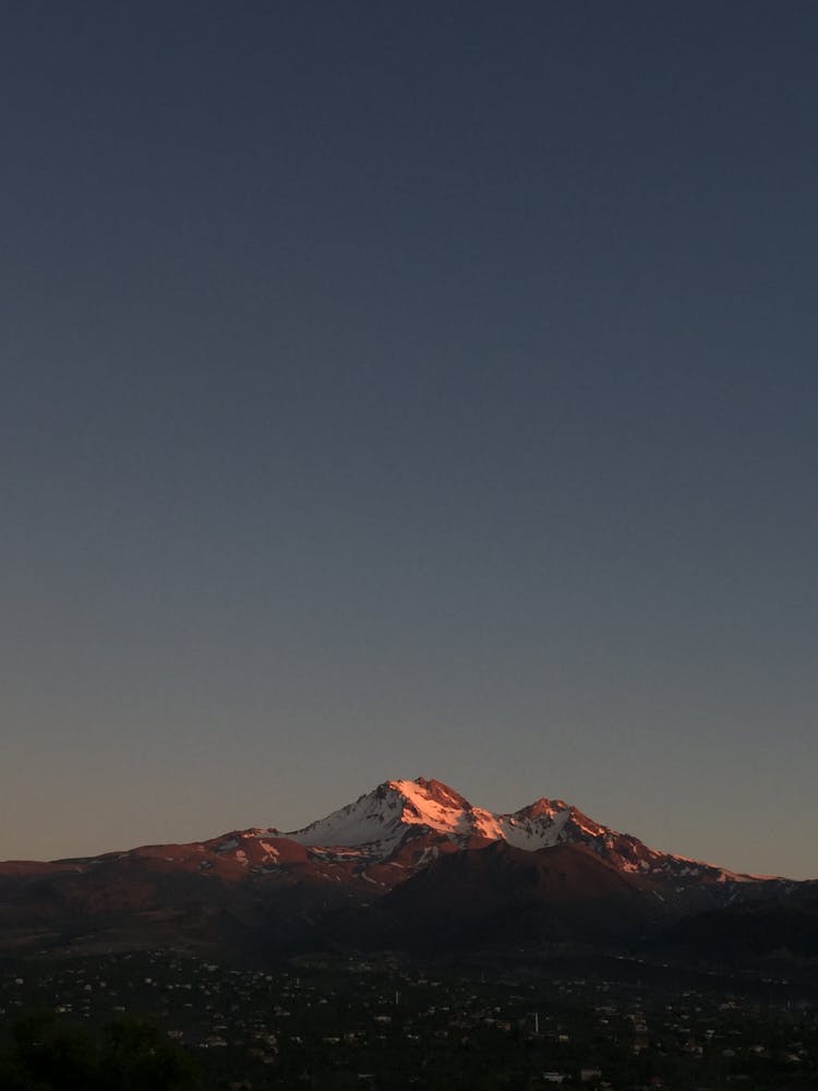 The Mount Erciyes In Turkey