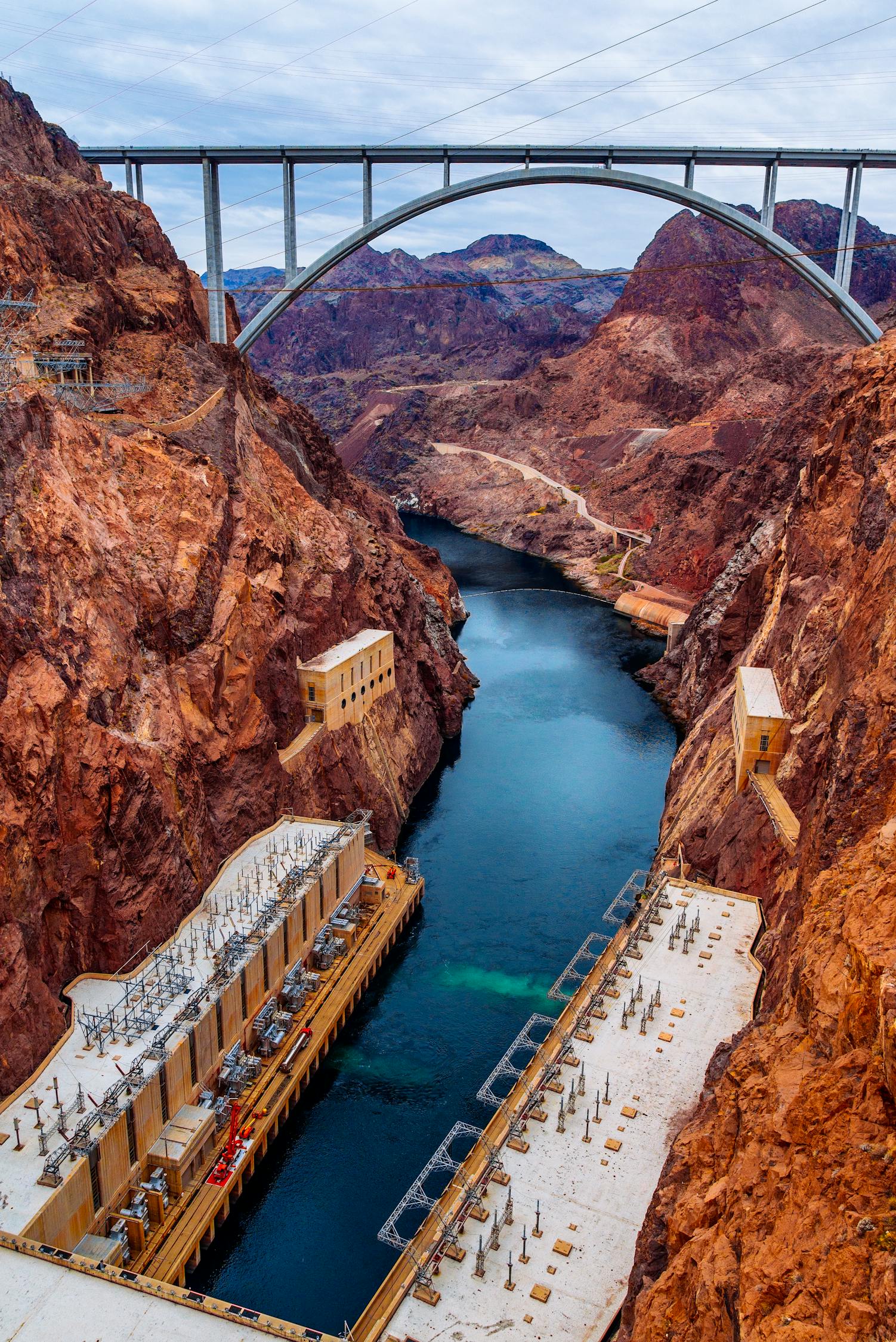 Hover Dam Bridge Free Stock Photo Hover Dam Bridge Free Stock Photo