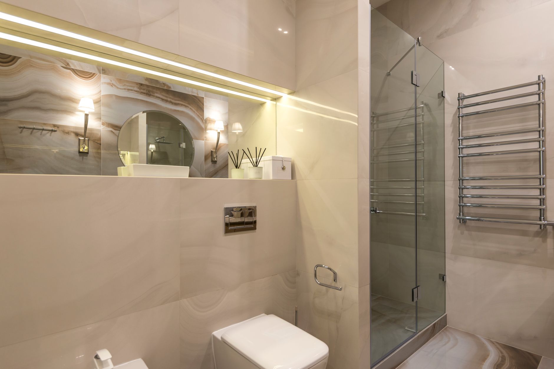 Illustration — chauffage soufflant salle de bain