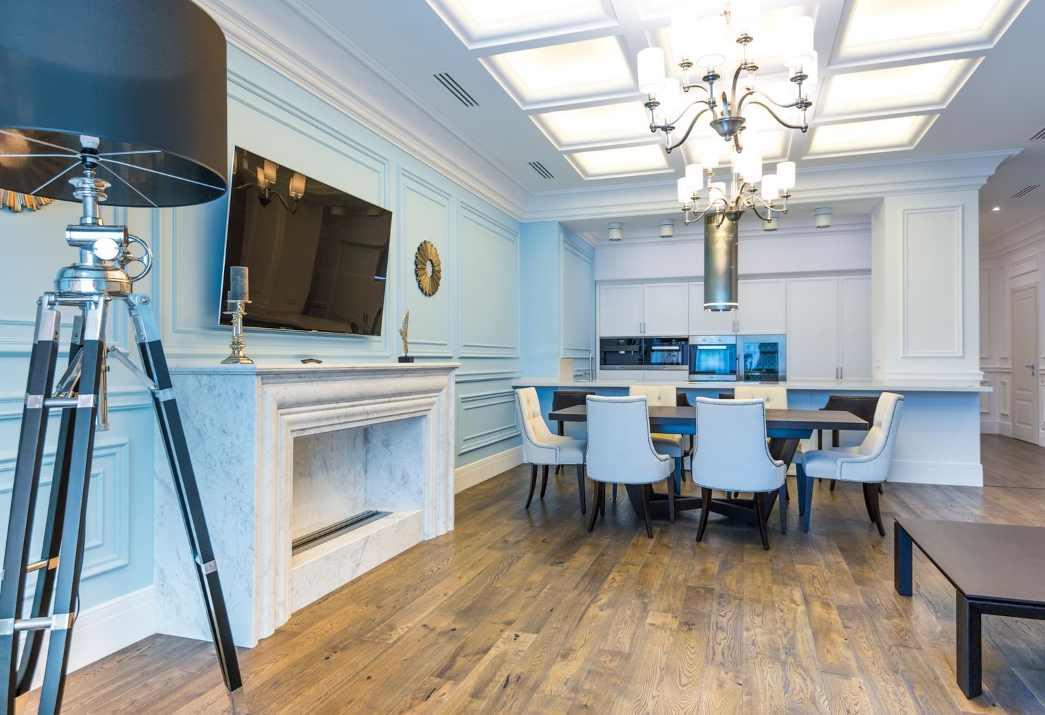Interior Painting in Ardleigh Green — careful masking before painting begins