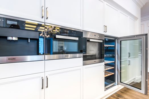Modern Kitchen with Built-in Appliances