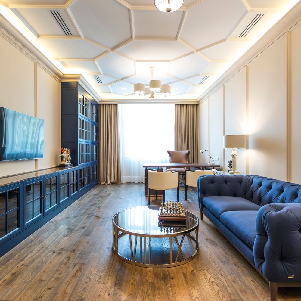 Commercial Decorating in Bayswater — clean edges cut in around trim and sockets