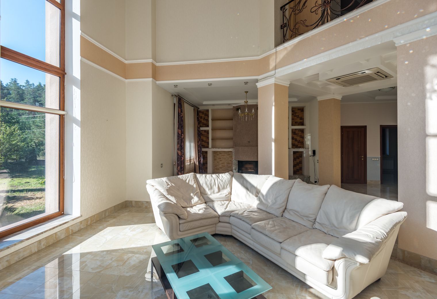 Interior Painting in Temple — dust sheets down and the room fully protected