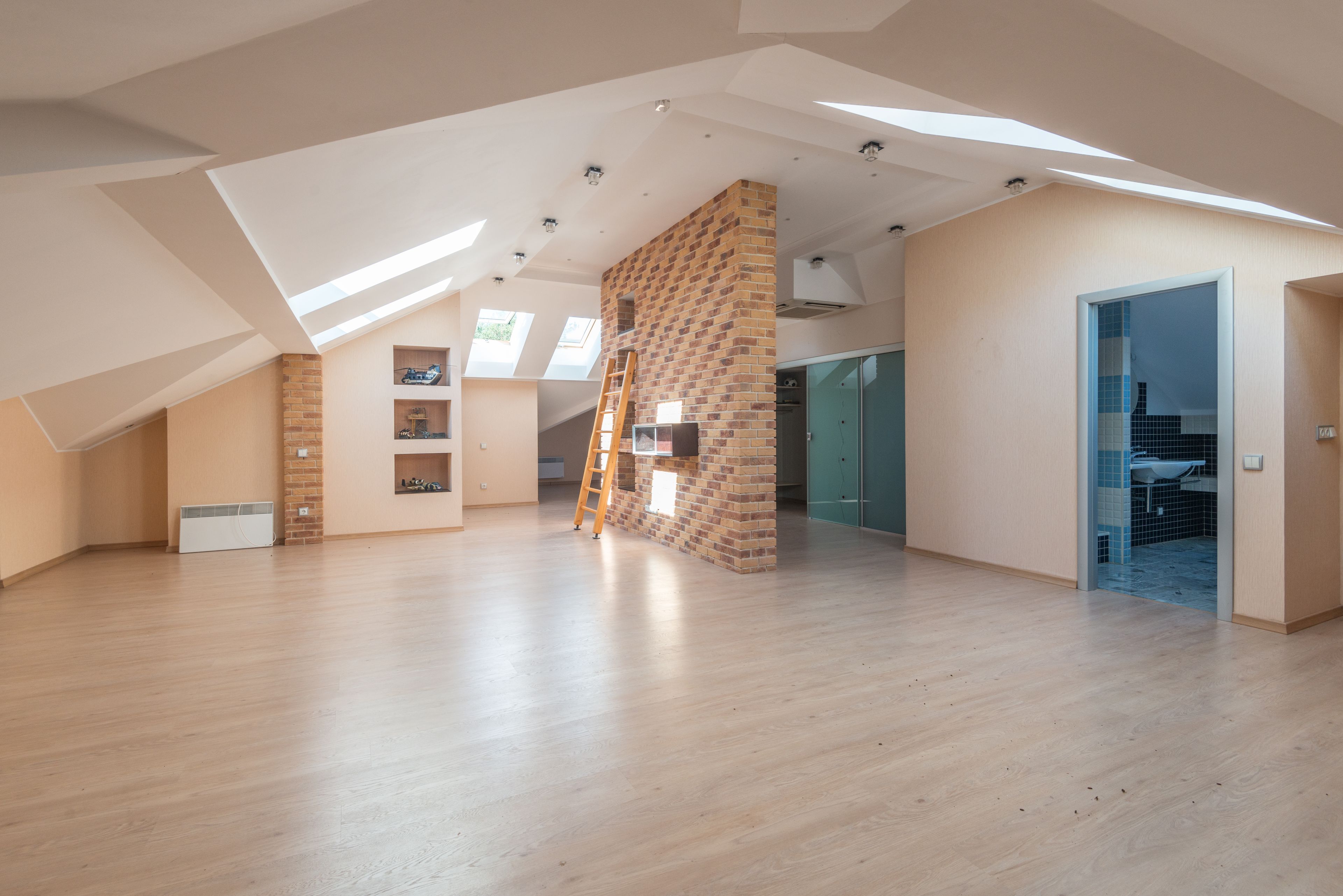A bright new apartment ready to move in