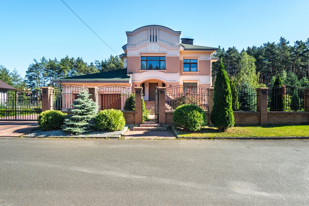 home entrance garden