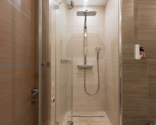 Walk-in shower project Corona CA
