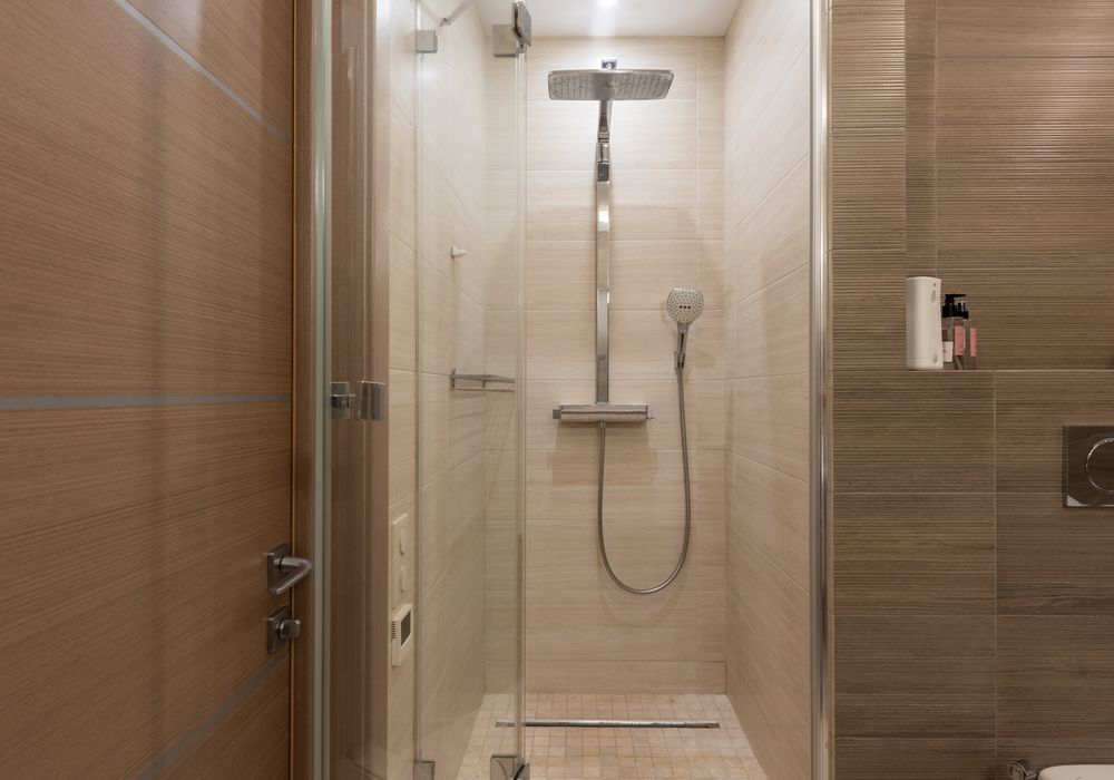 Tub to shower conversion project in Brea CA