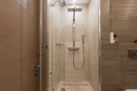 Modern Shower Cubicle in Beige Tone