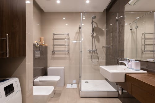Безкоштовне стокове фото на тему «архітектура, ванна кімната, домашній інтер’єр»