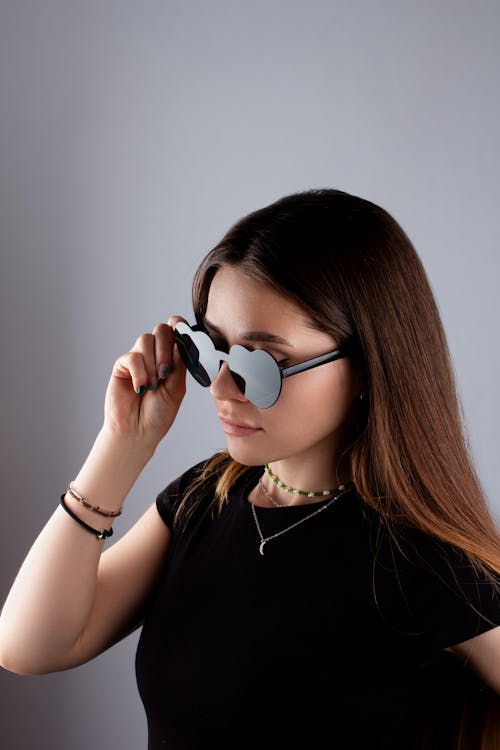 Woman Wearing Sunglasses