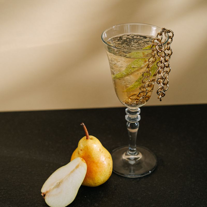 Pear Ginger Fizz