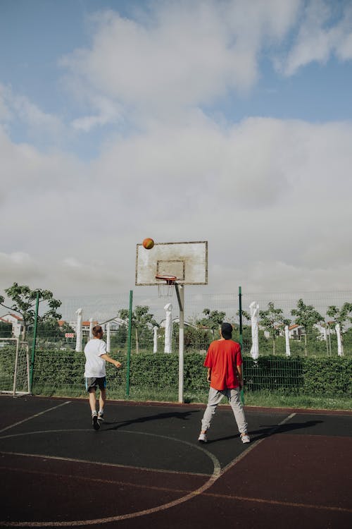 People Playing Basketball