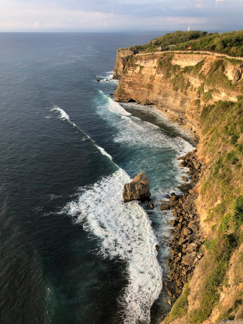 Foto stok gratis jurang, laut, pantai laut