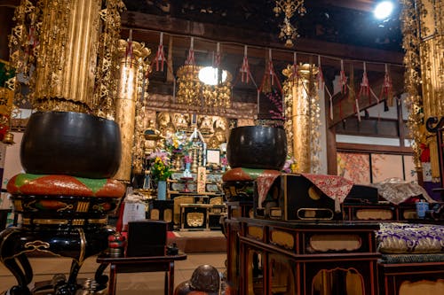 Безкоштовне стокове фото на тему «буддійський храм, золотистий, Японія»